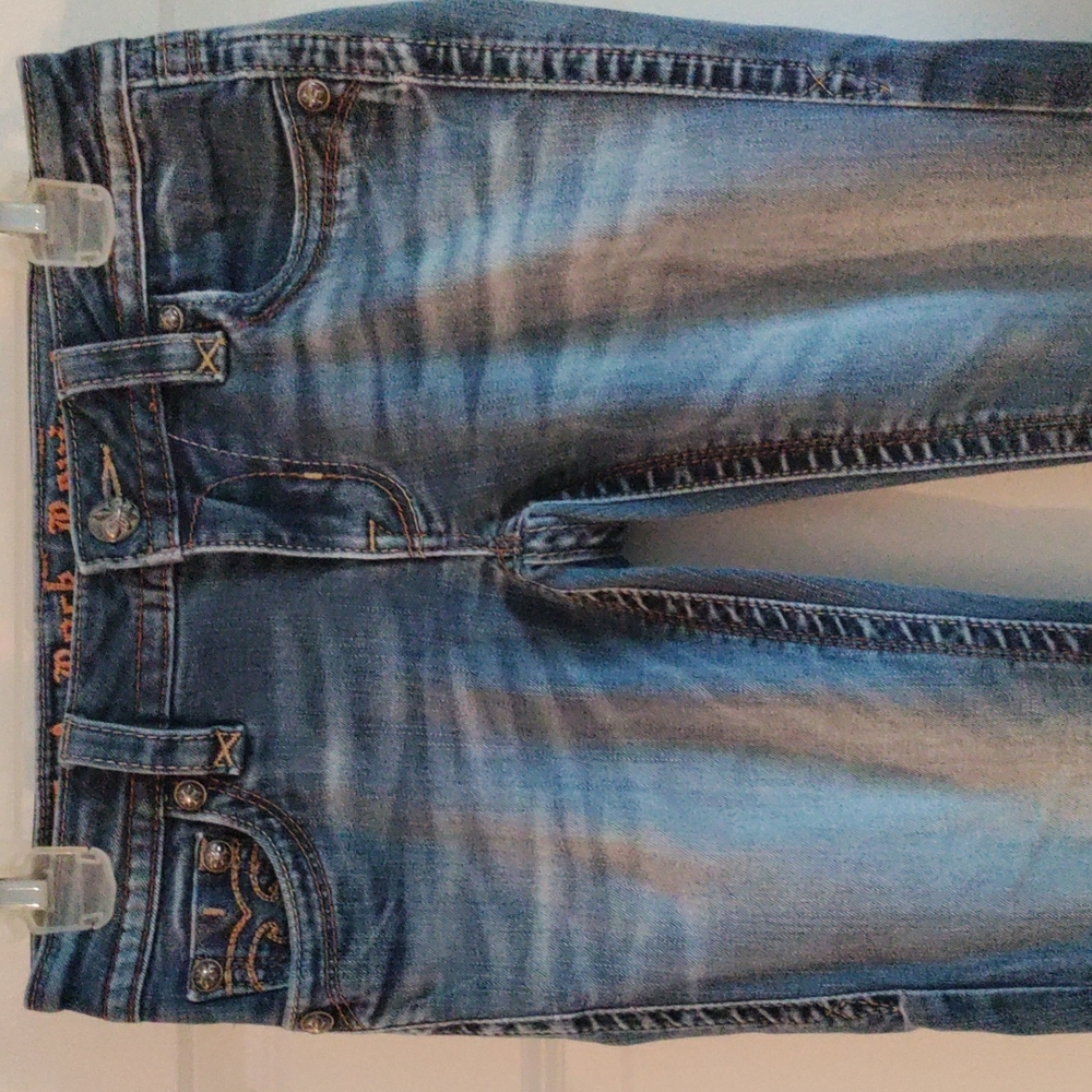 ROCK REVIVAL WESTERN STYLE 🫶🏼 JESSICA SKINNY JEANS👀W25 - Picture 4 of 10